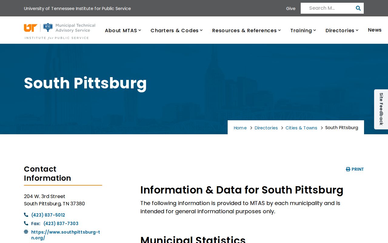 South Pittsburg warrant records: city court and police directory