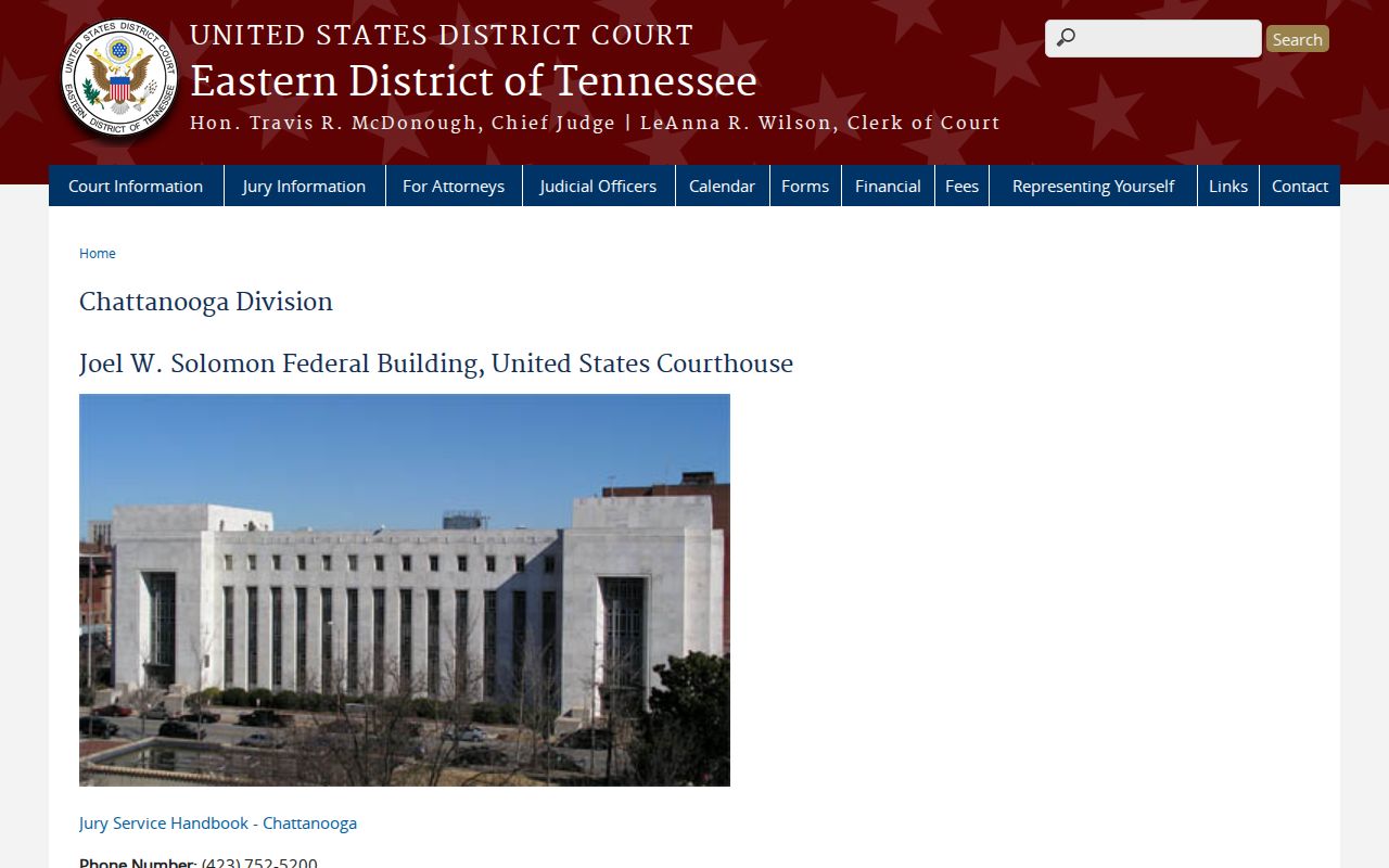 Marion County arrest warrants: Chattanooga federal court contact